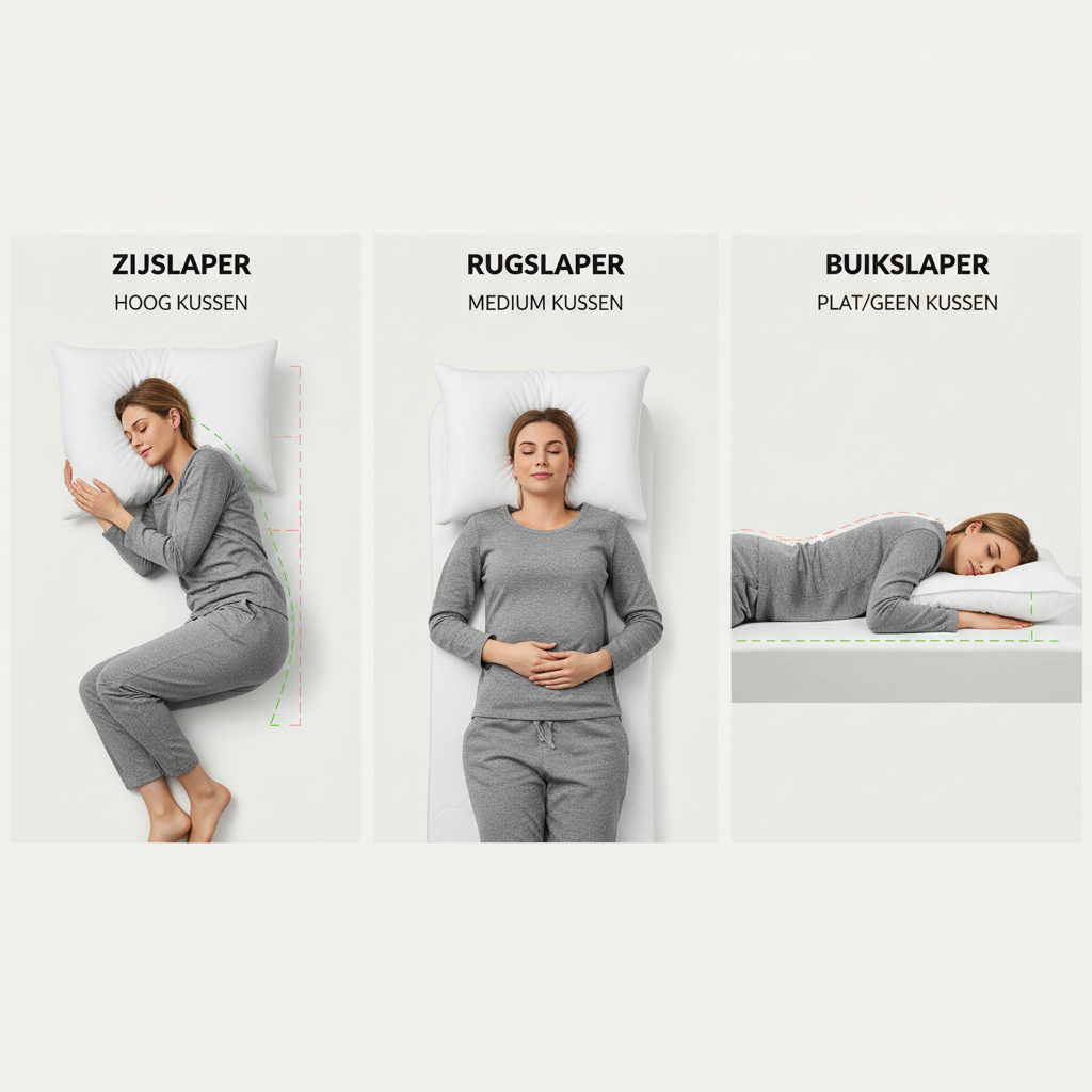 Stap 1: Bepaal je slaaphouding