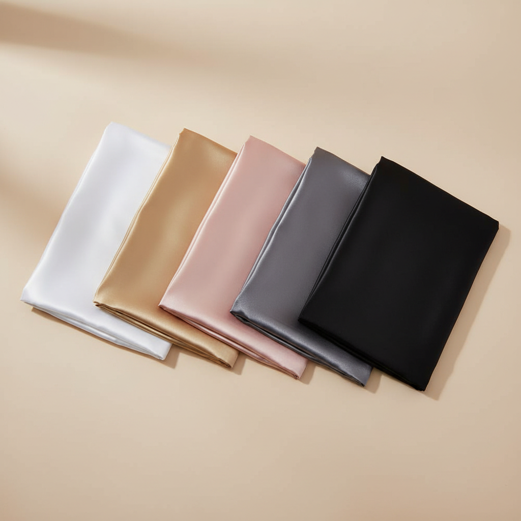 Soorten satijnen kussenslopen