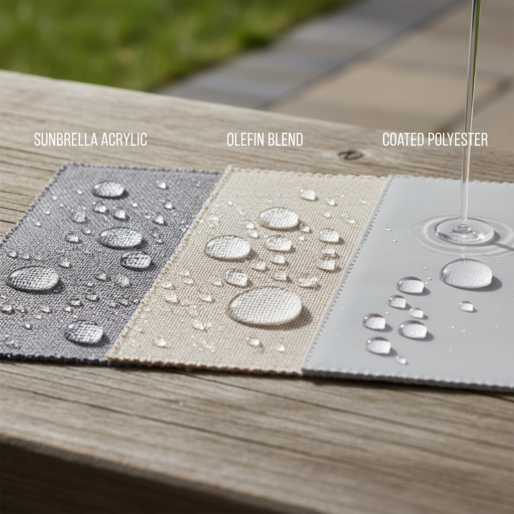 Soorten buitenkussens voor loungesets