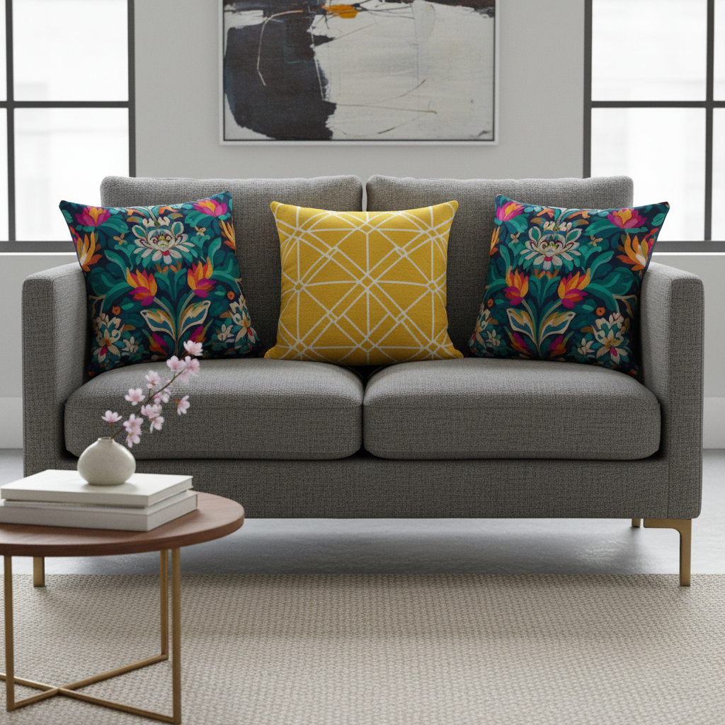 Styling met 40x40 kussens