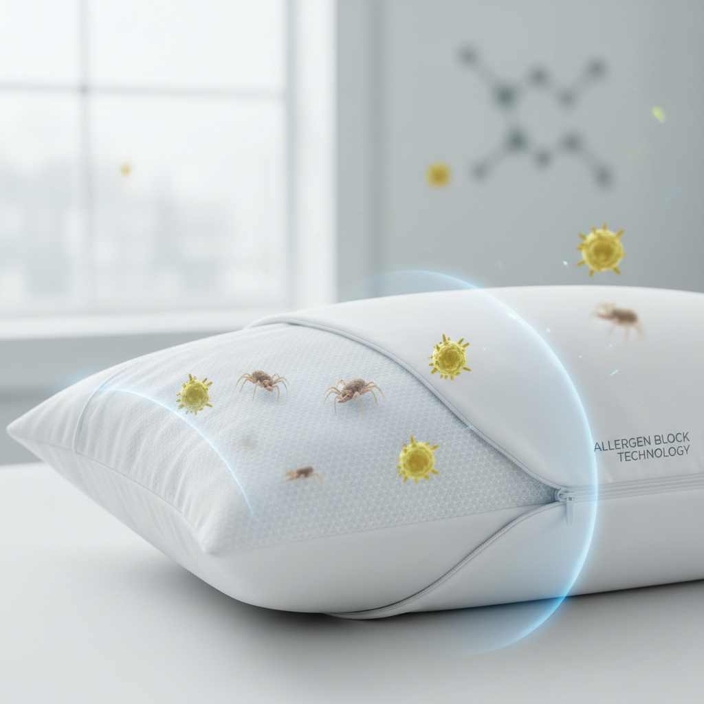 Anti-allergische kussenhoezen
