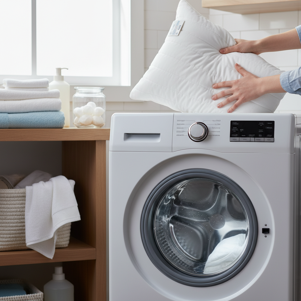 Onderhoud microvezel kussen