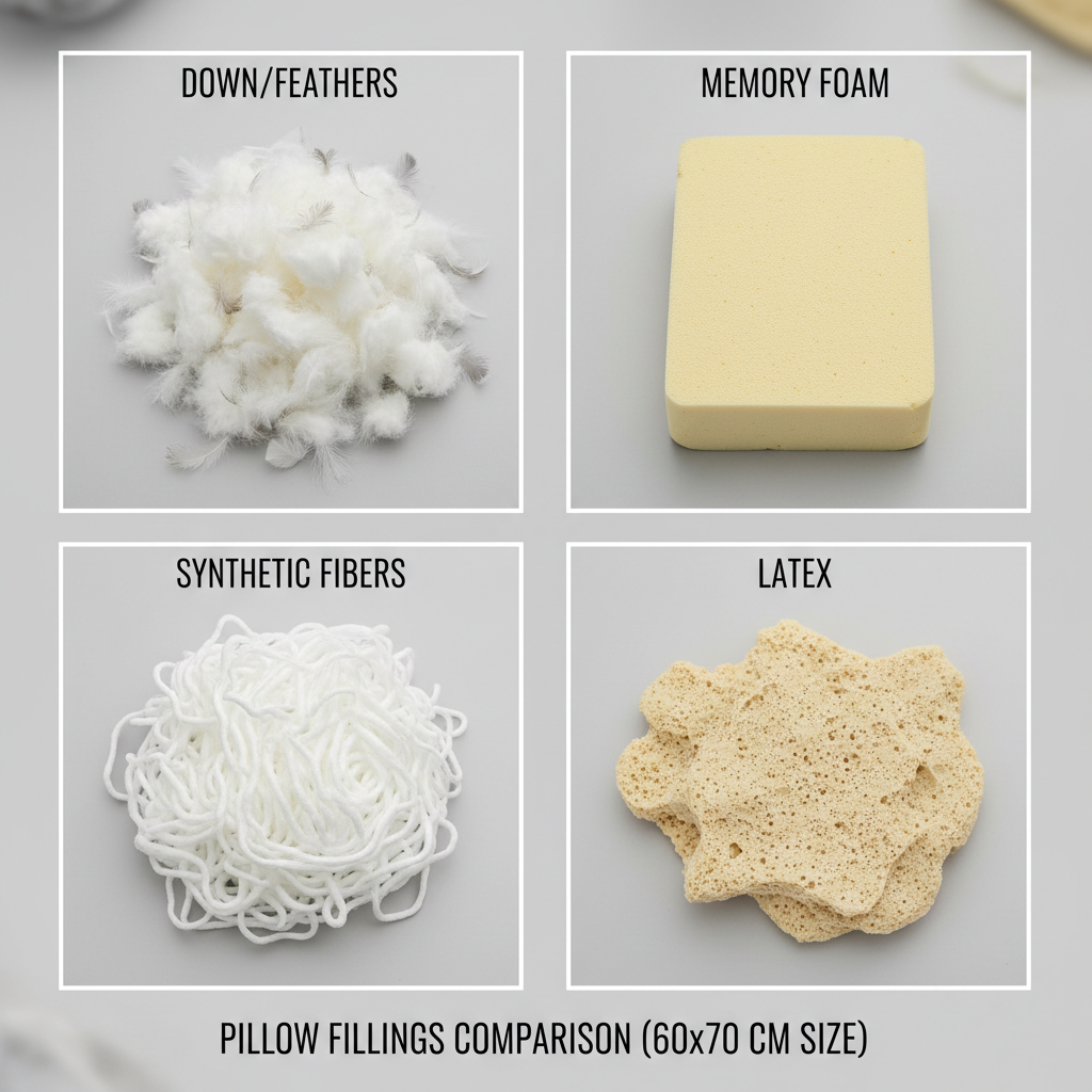 Vullingen voor 60x70 kussens