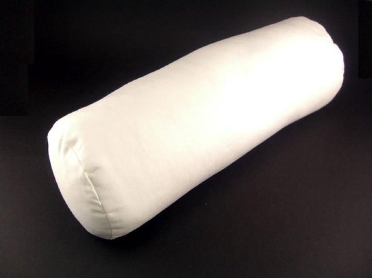 Snel Drogende Hoes Nekrol Van Traagschuim Voor Nek Knieën & Yoga - Ergonomisch Rond Steunkussen Voor Bureaustoel Bolsterkussen Voor Verlichting Van Nekpijn Uniroll Flexifit 32x12 Reis Kussen Elastiek