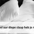 Niet kunnen slapen door hoesten? 7 tips om weer te kunnen slapen